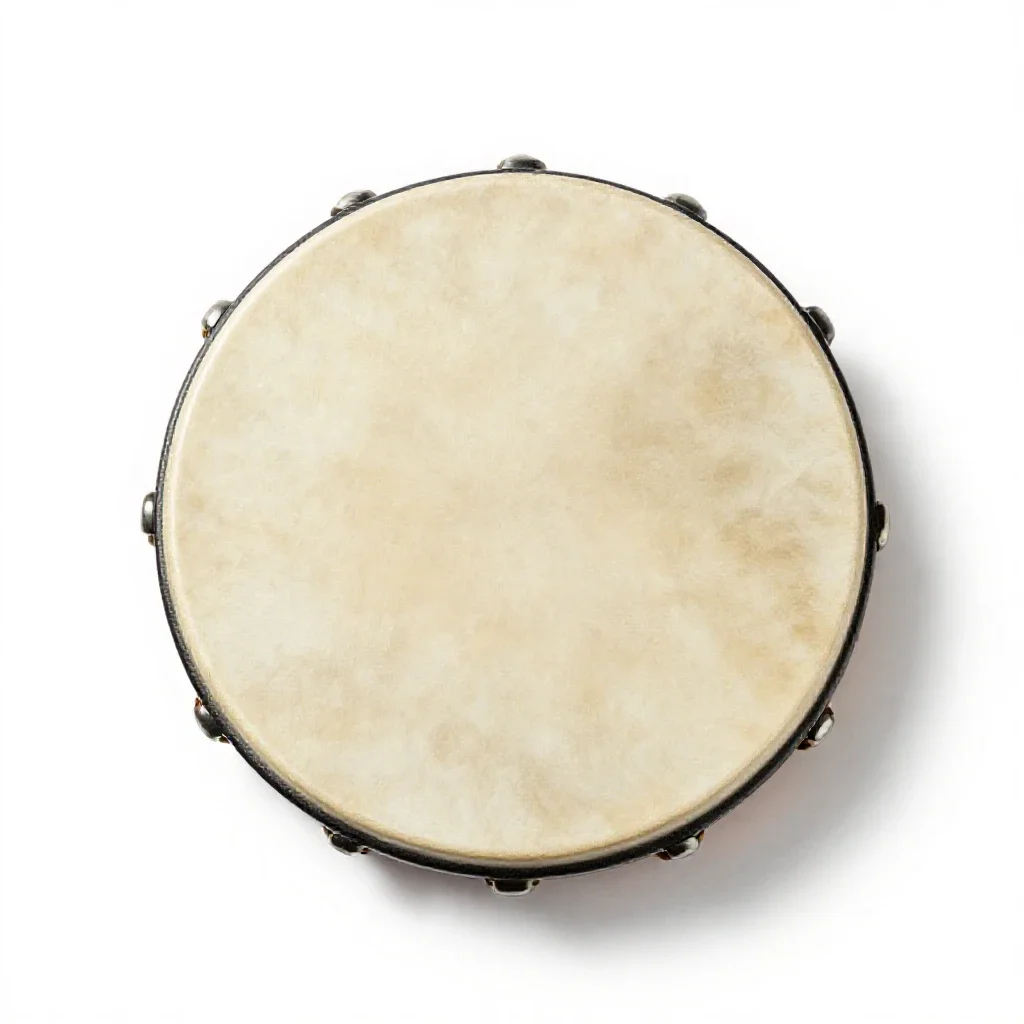 Hang drum isolated on a white background