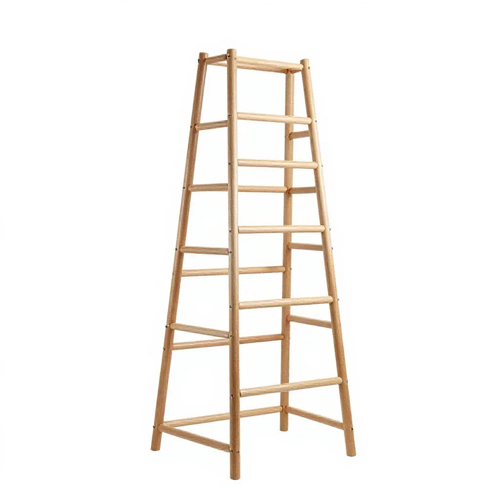 Climbing frame isolated on a white background