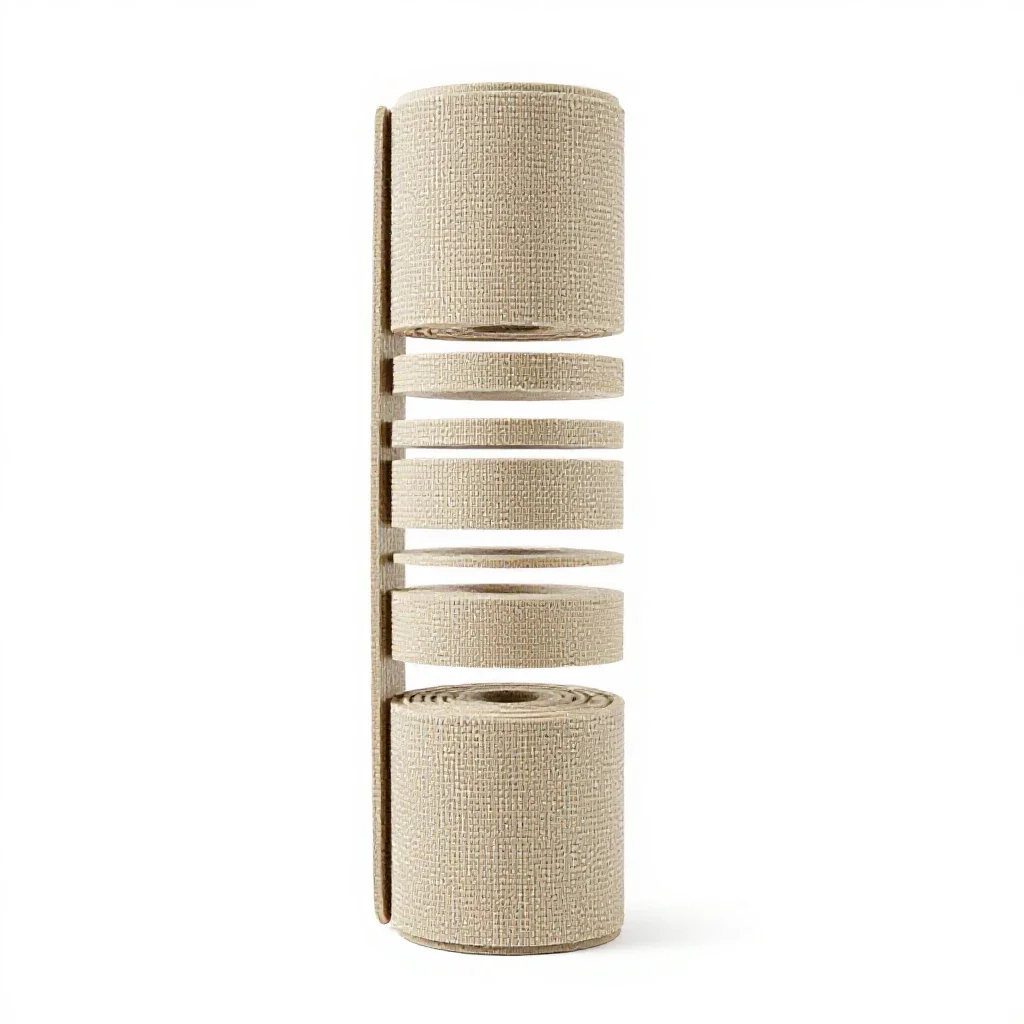 Play mat rolled out isolated on a white background