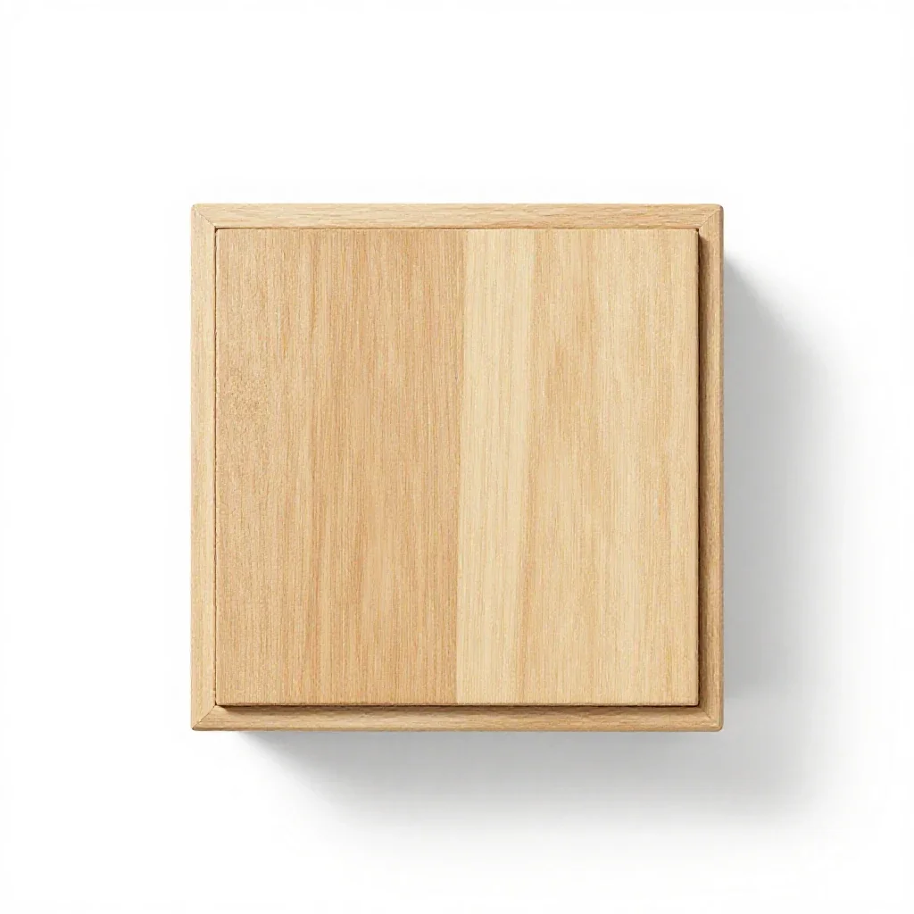 Bread bin isolated on a white background