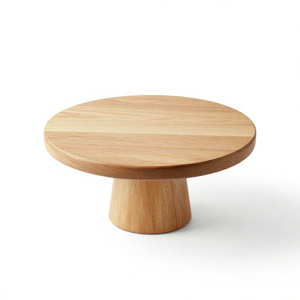 Cake stand isolated on a white background