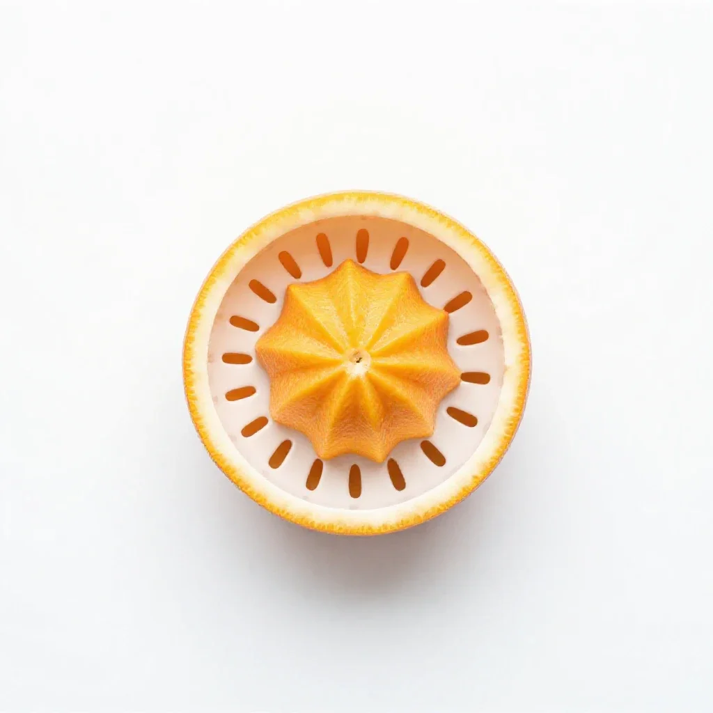 Citrus juicer isolated on a white background