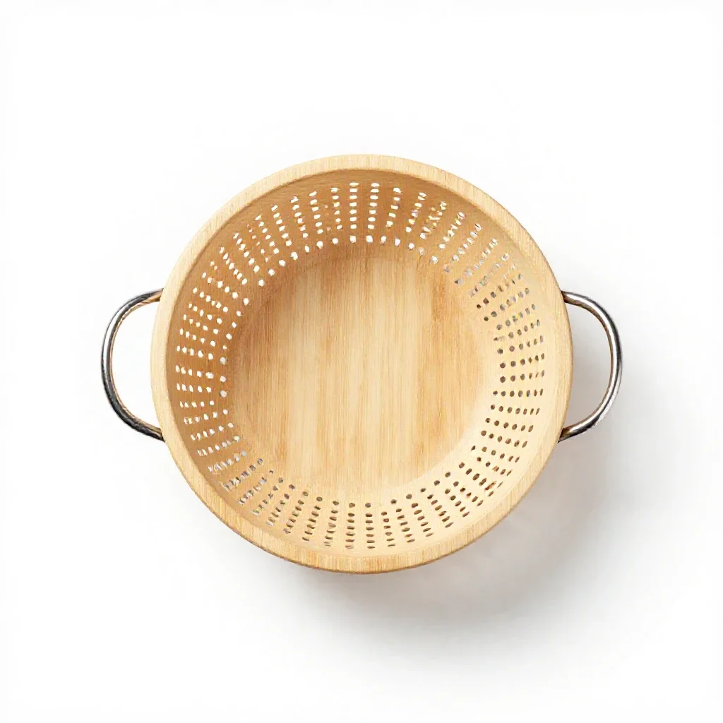 Colander isolated on a white background