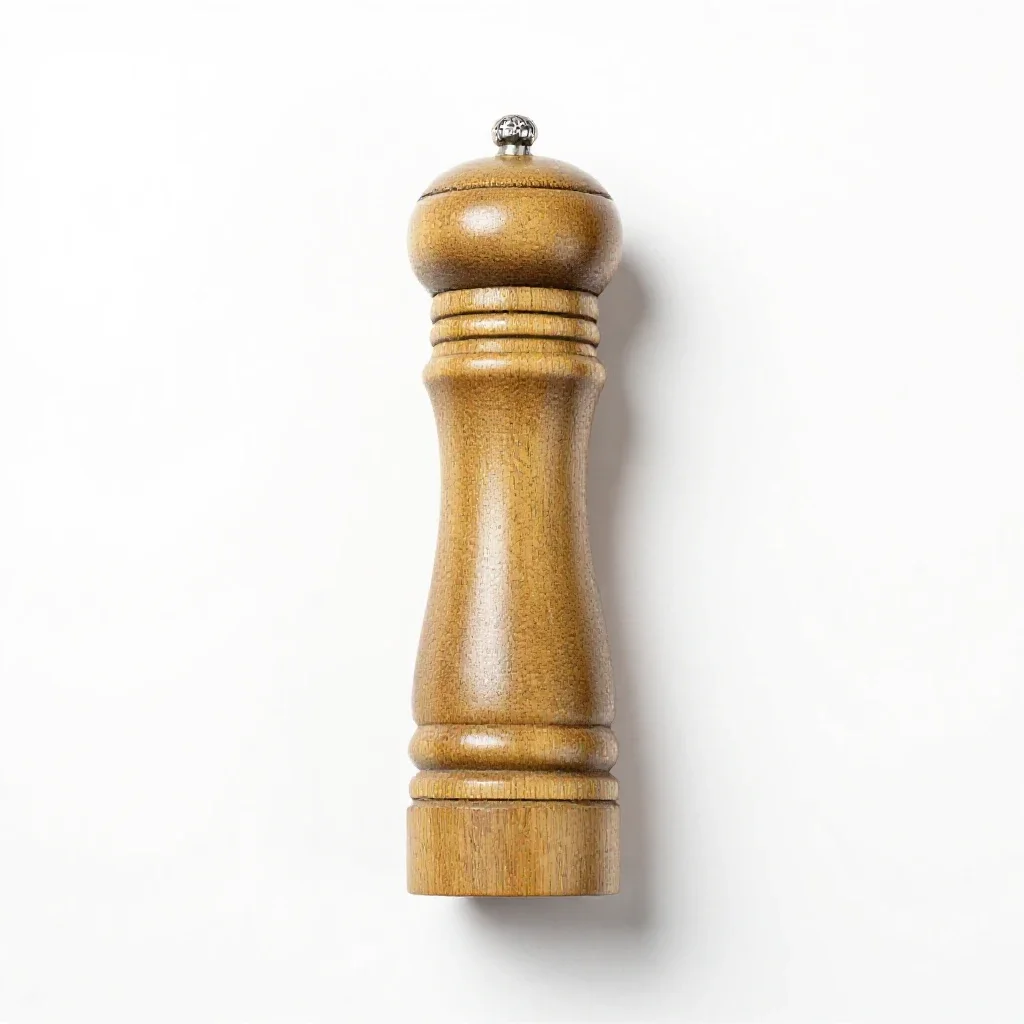 Pepper mill isolated on a white background
