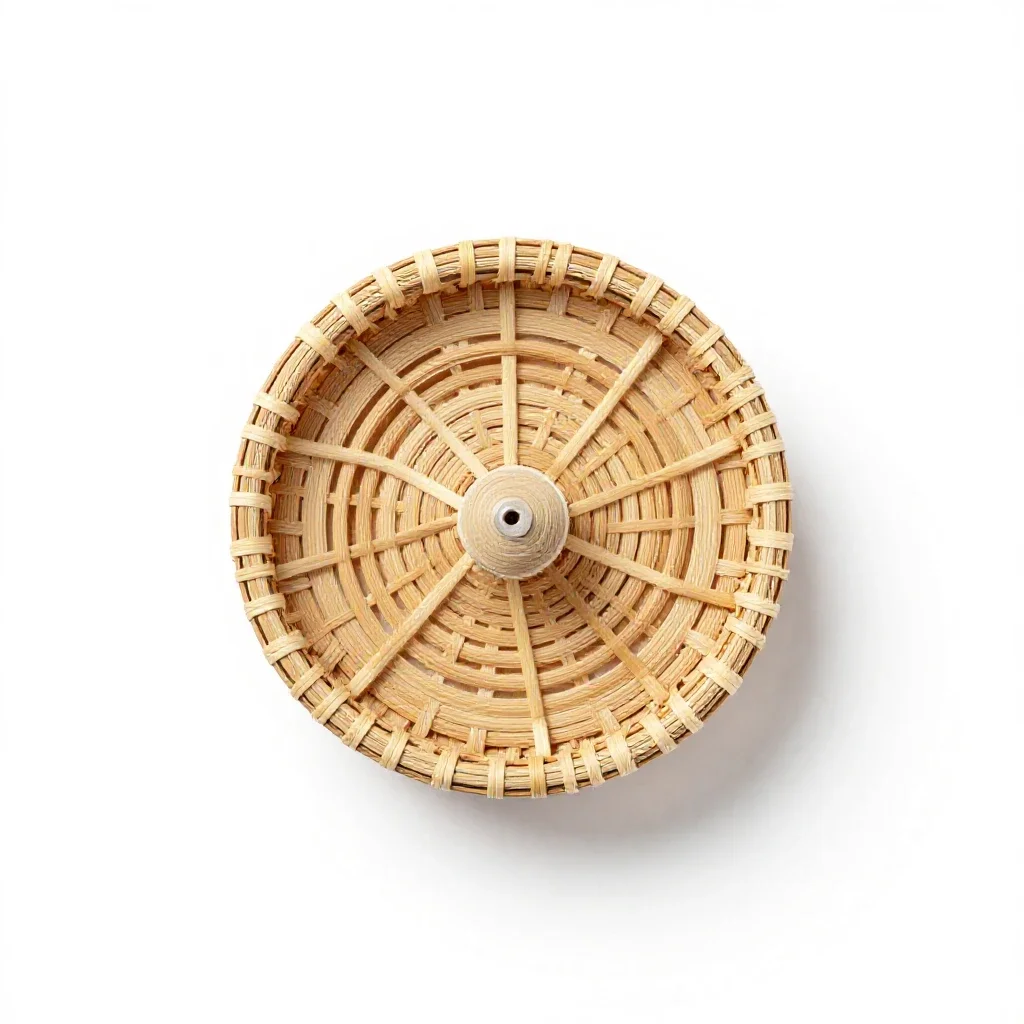 Salad spinner isolated on a white background