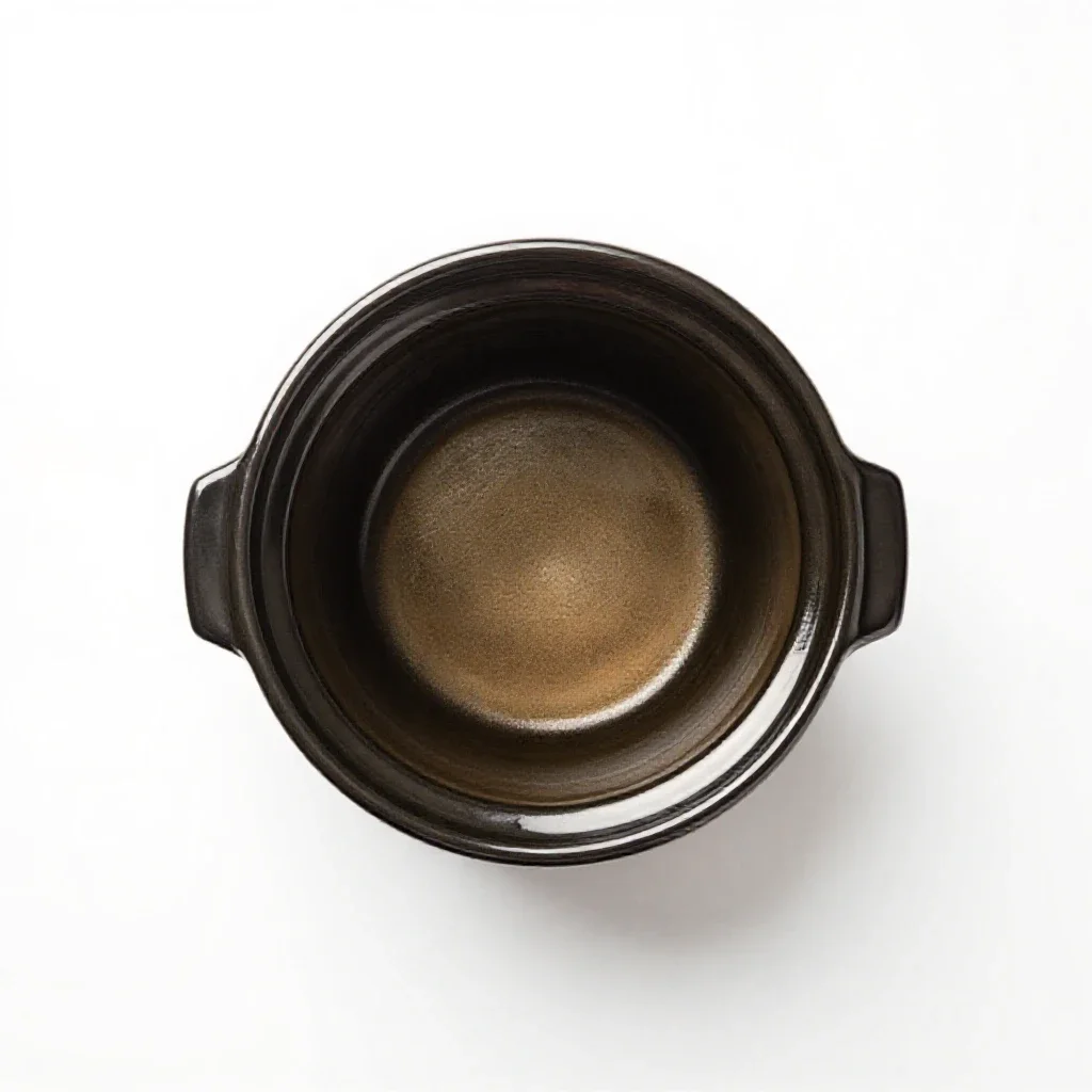 Slow cooker isolated on a white background
