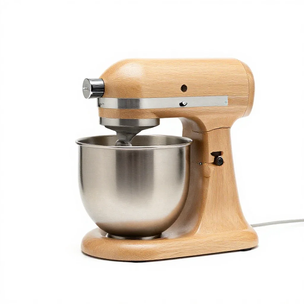 Stand mixer isolated on a white background