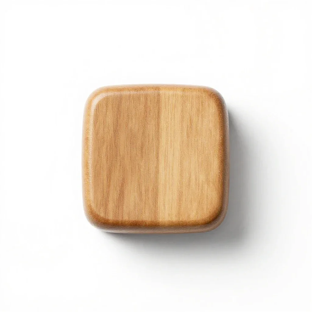Tea caddy isolated on a white background
