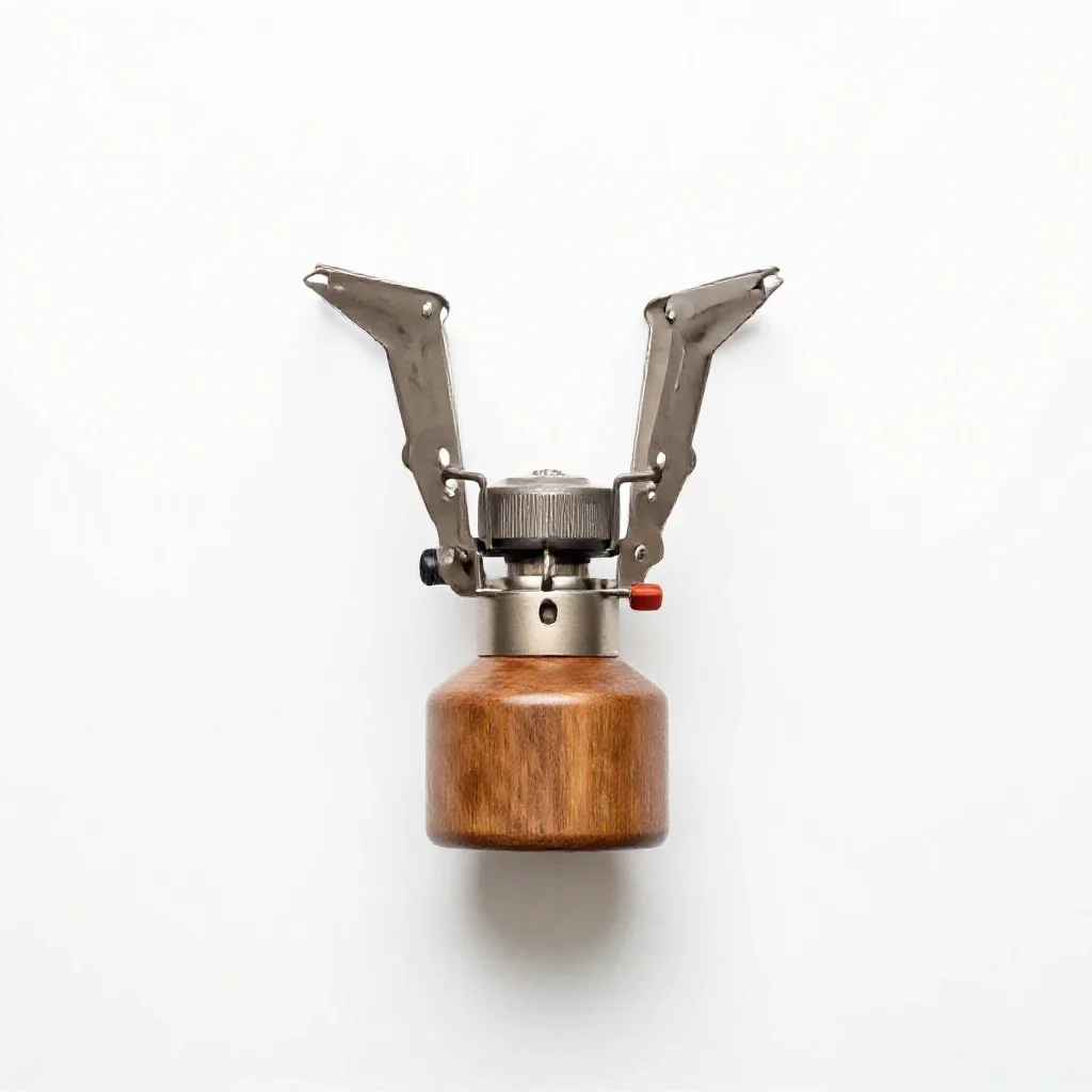 Camp stove isolated on a white background