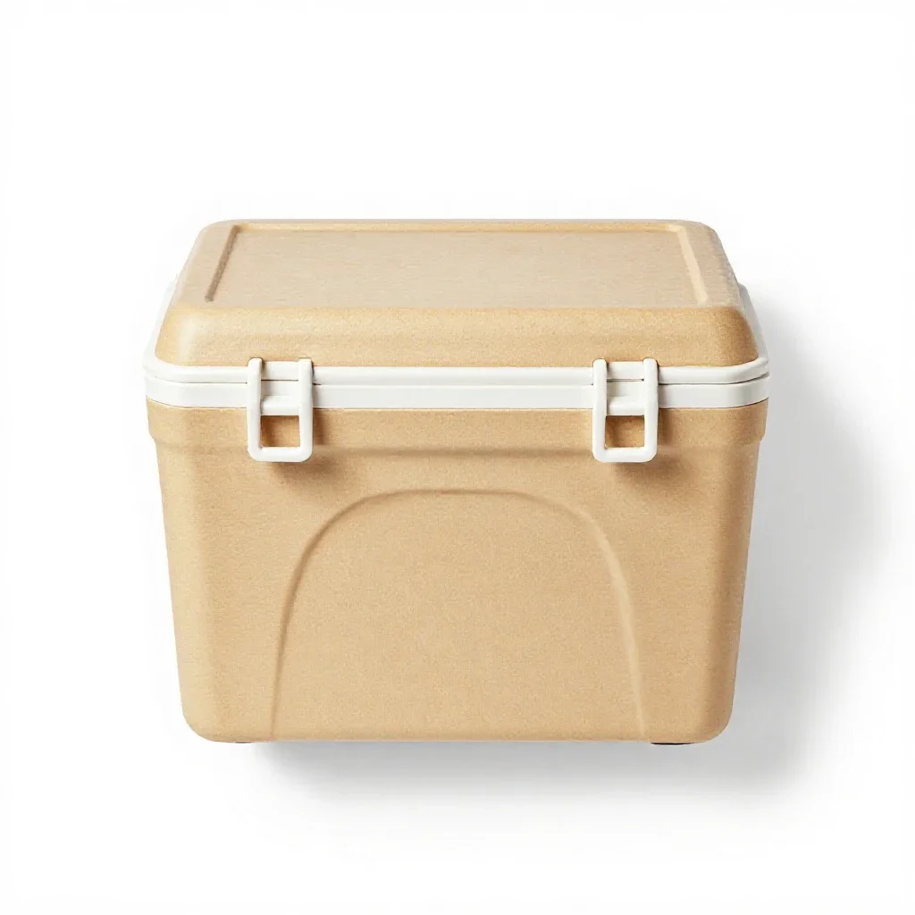 Cooler box isolated on a white background