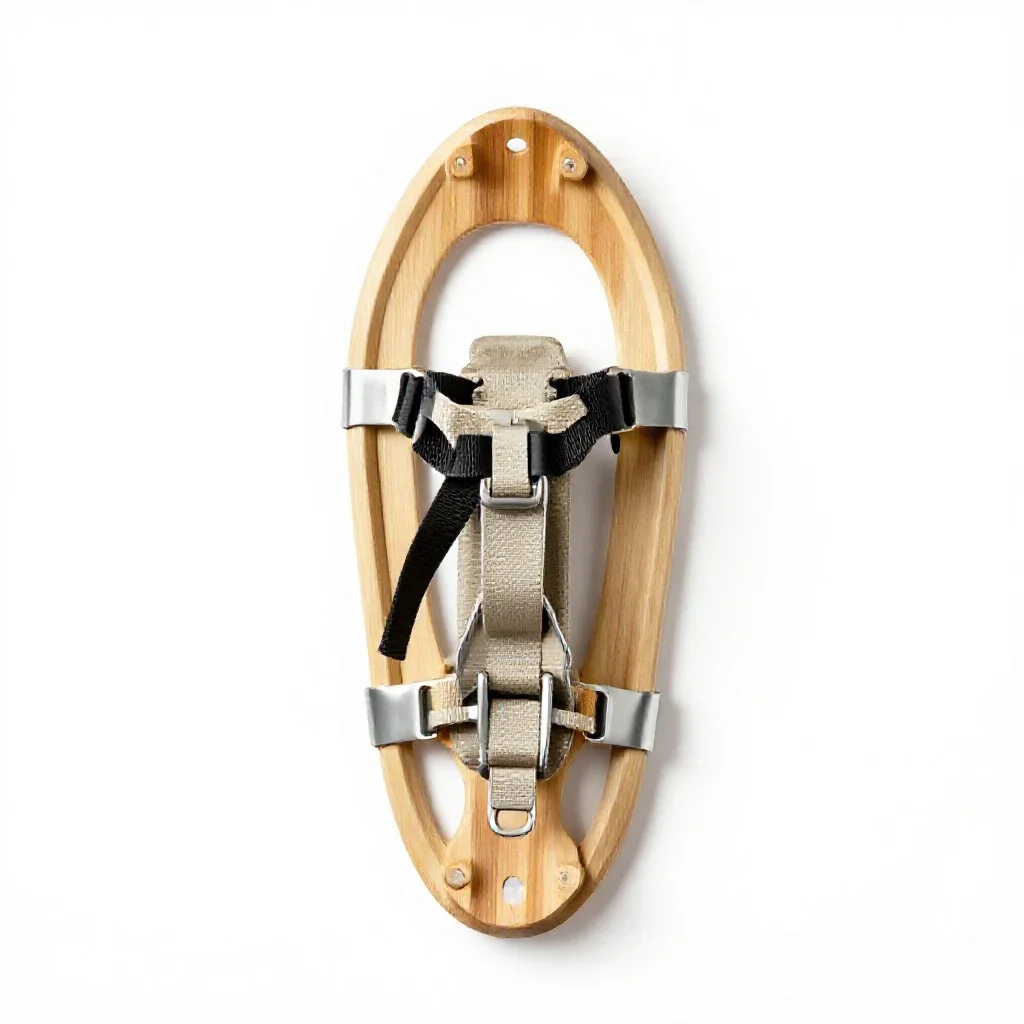 Snow shoe isolated on a white background