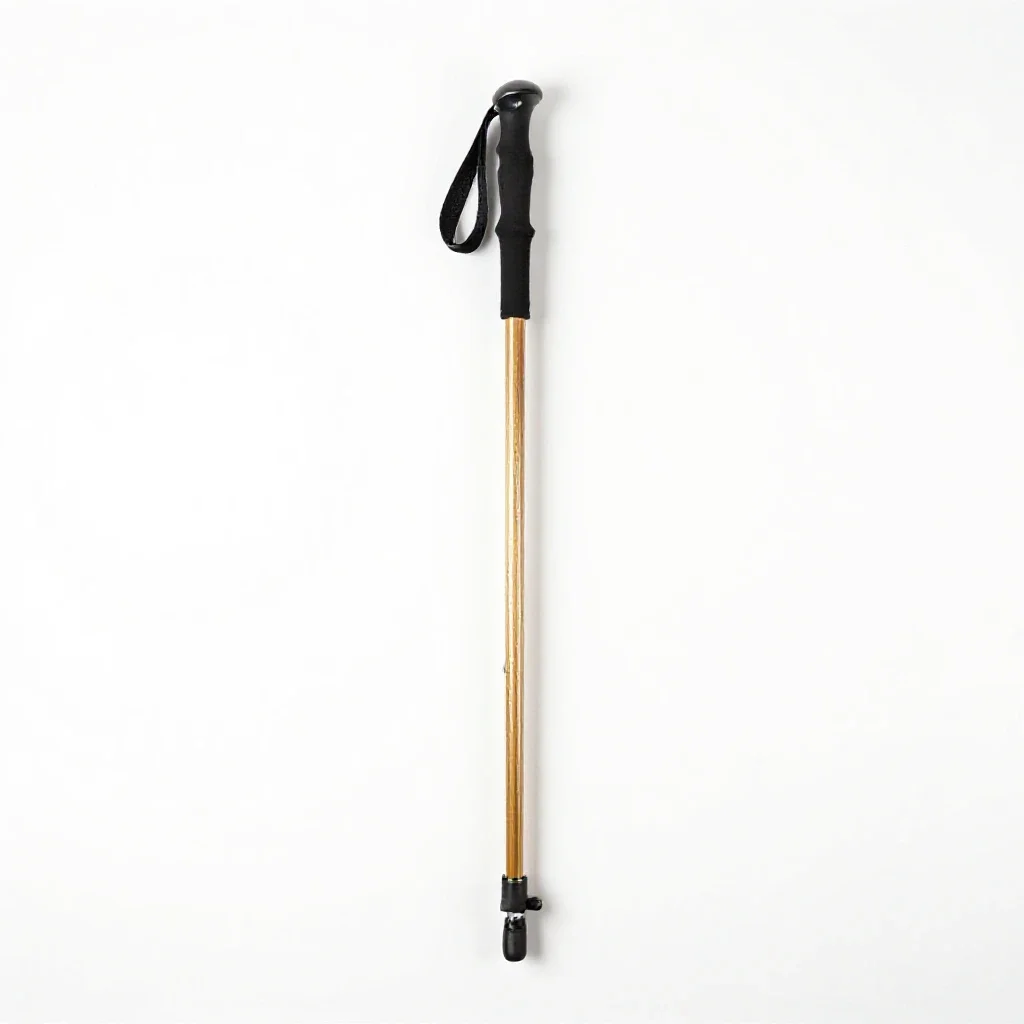 Trekking pole isolated on a white background