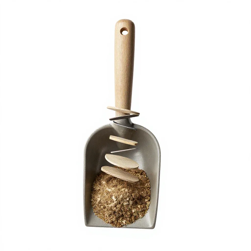 Litter scoop isolated on a white background