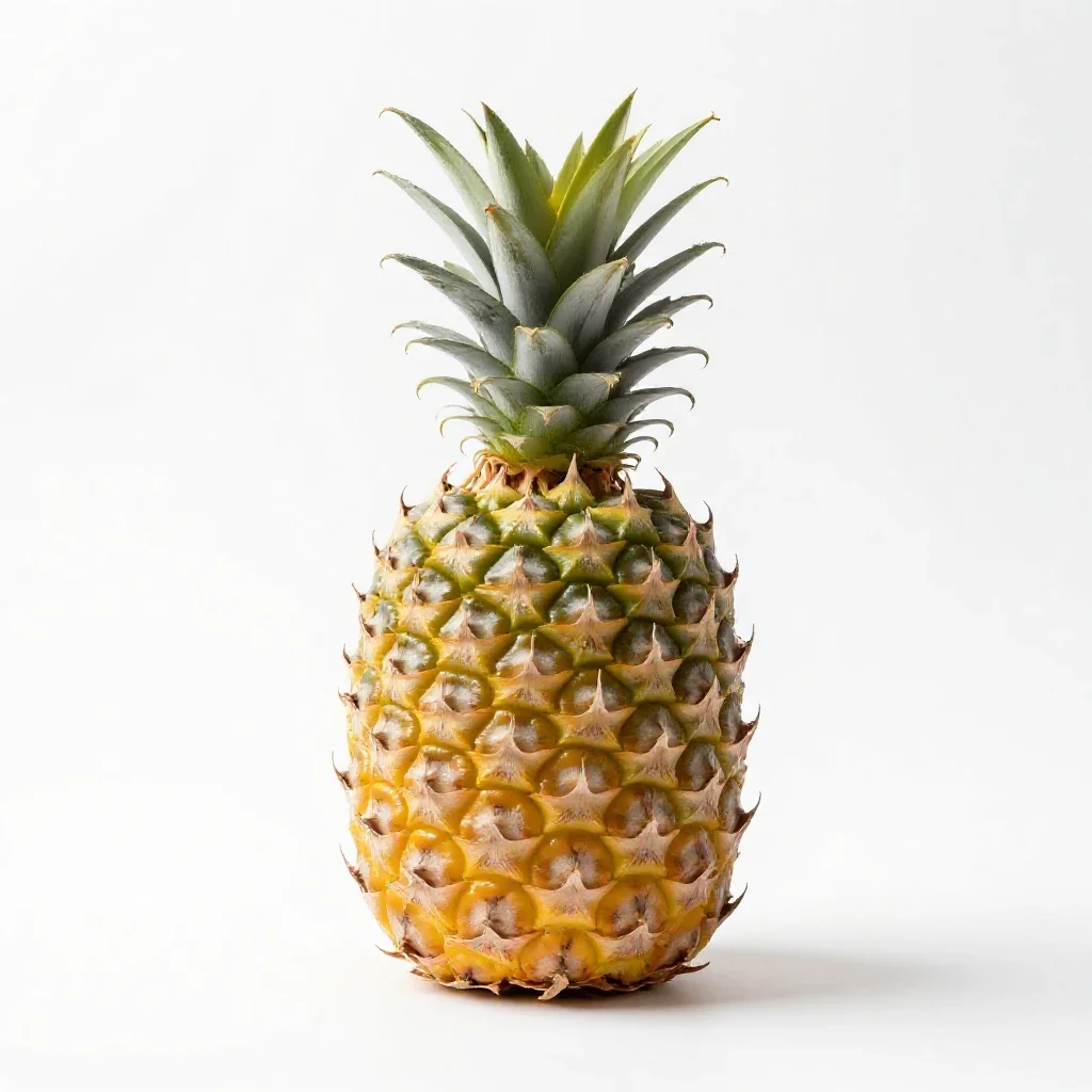 Pineapple isolated on a white background
