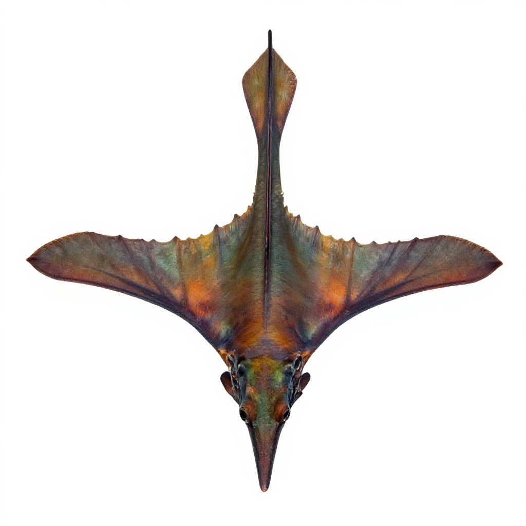 Seadragon isolated on a white background