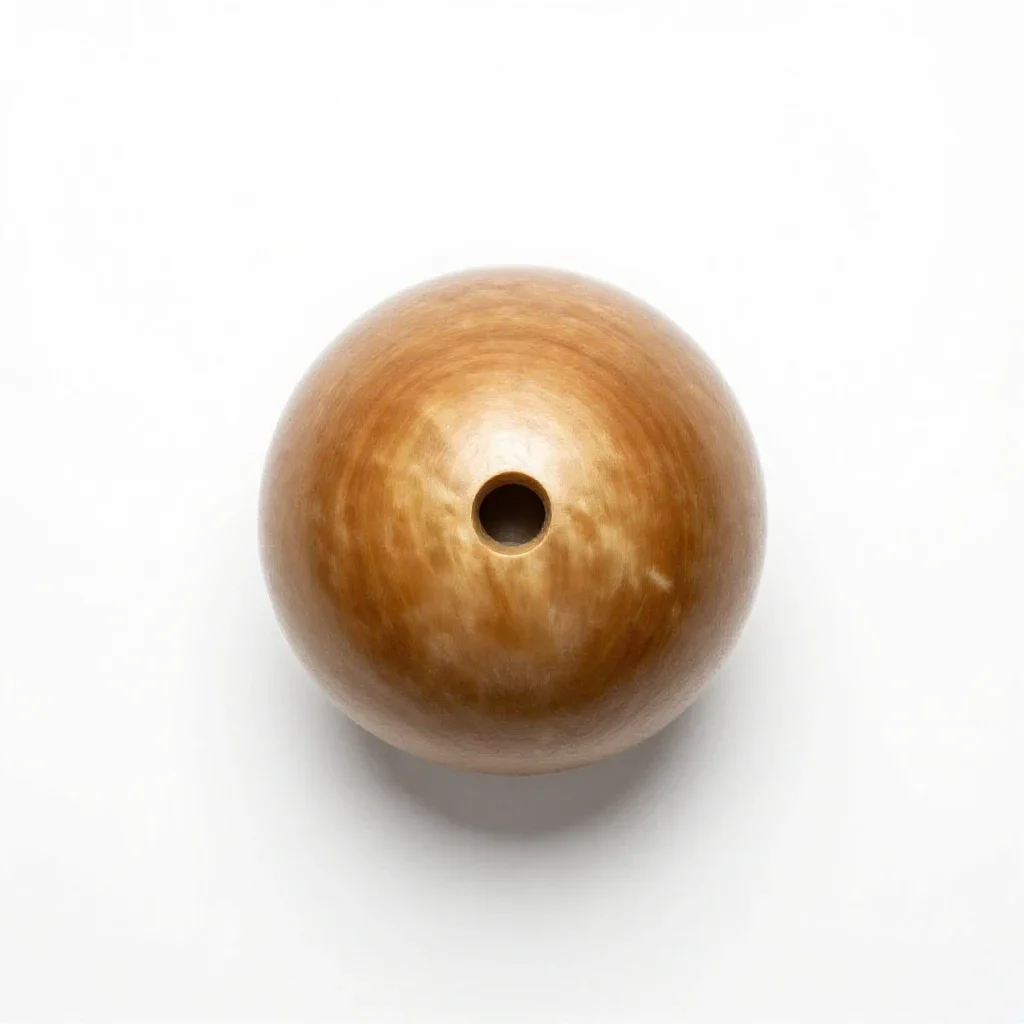 Bowling ball isolated on a white background