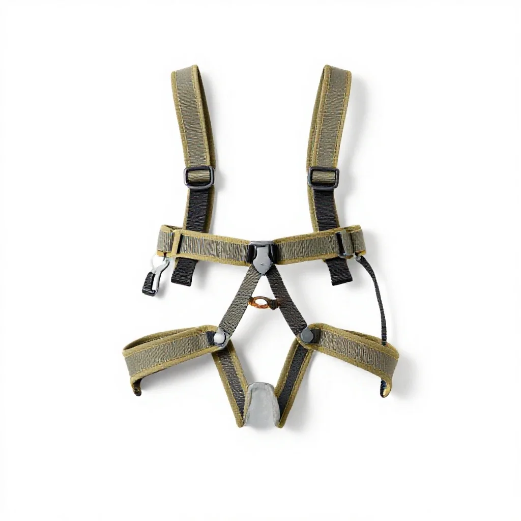 Climbing harness isolated on a white background