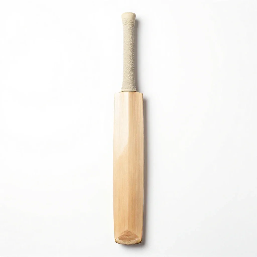 Cricket bat isolated on a white background