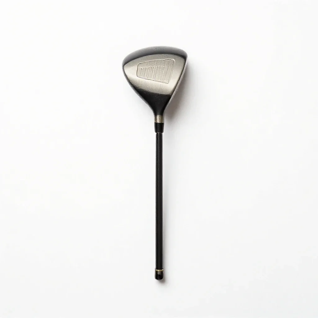 Golf driver isolated on a white background