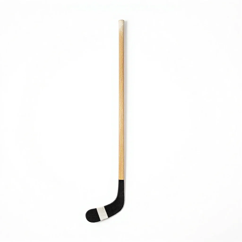 Hockey stick isolated on a white background
