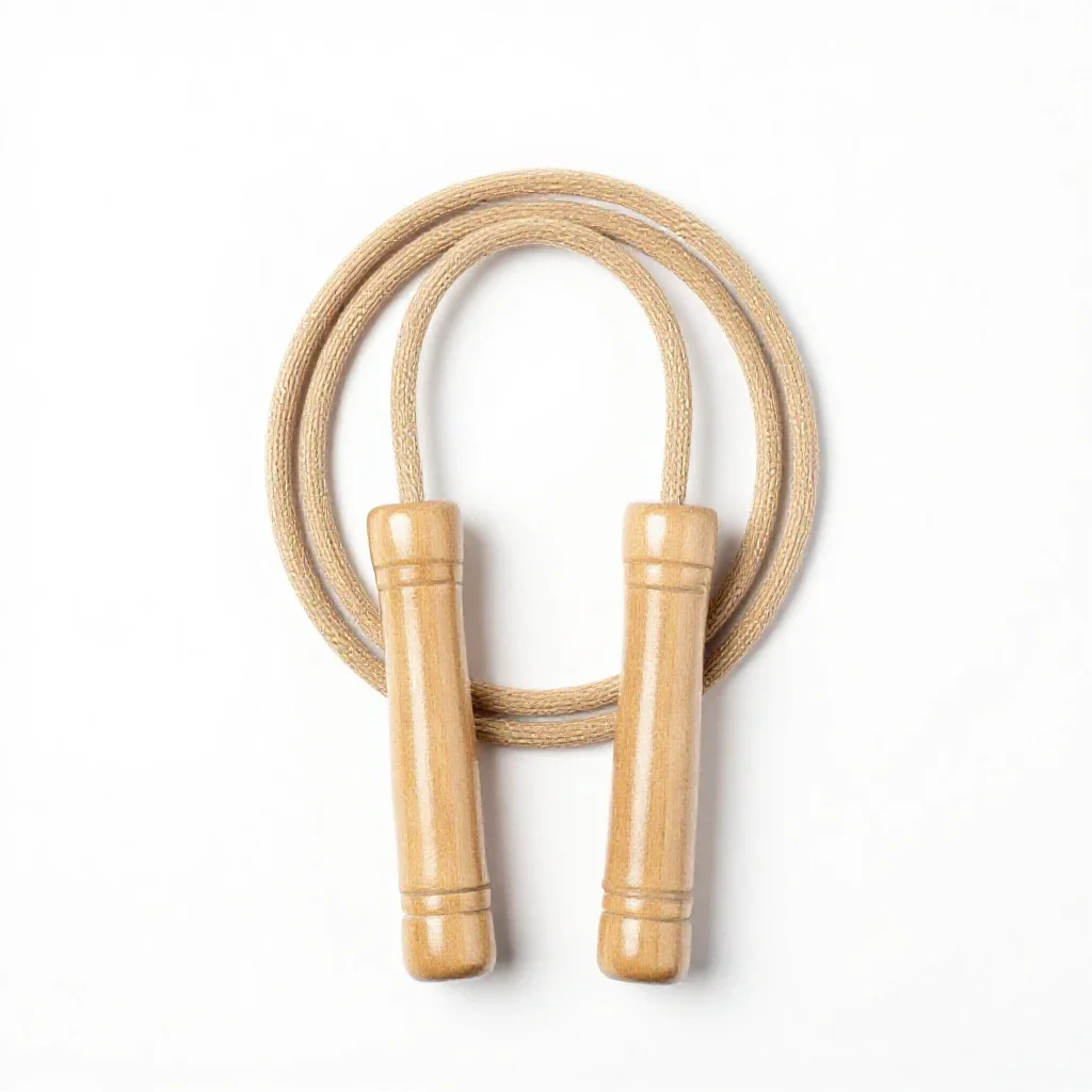 Jump rope isolated on a white background
