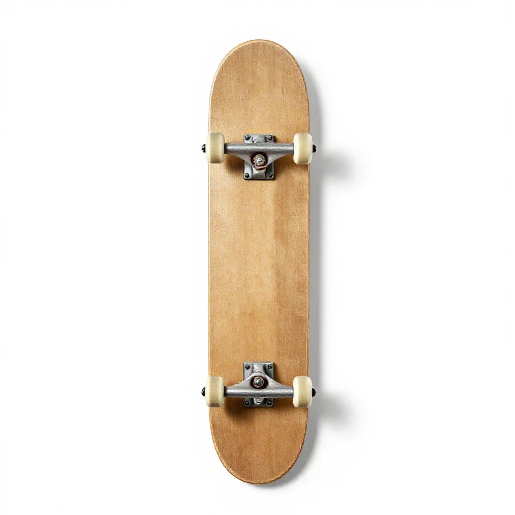 Skateboard isolated on a white background