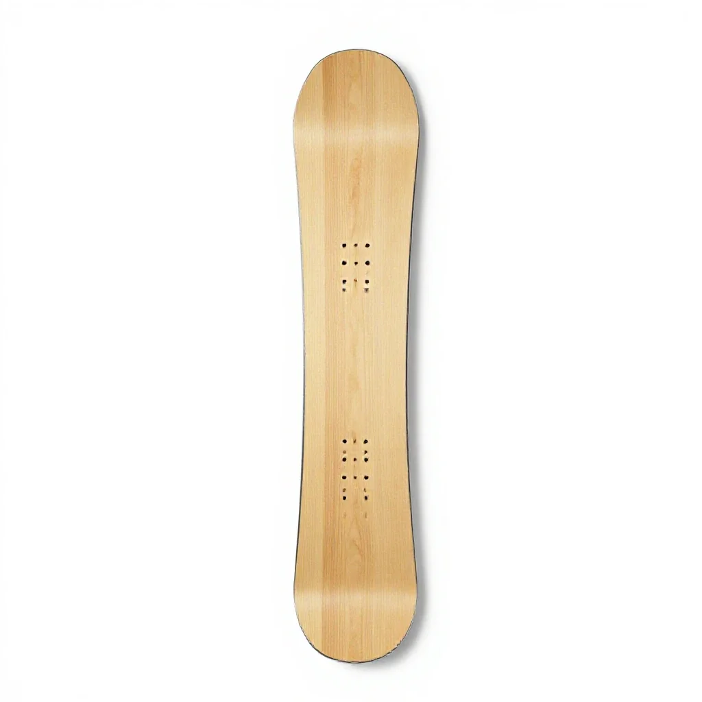 Snowboard isolated on a white background