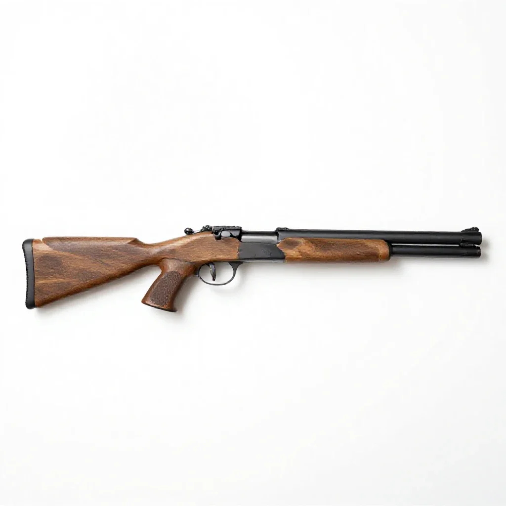 Spearfishing gun isolated on a white background