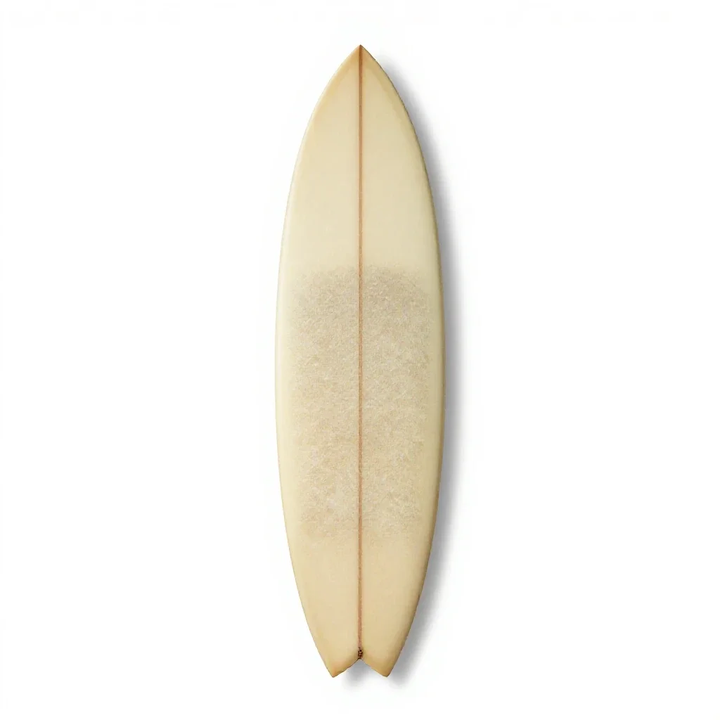 Surfboard isolated on a white background
