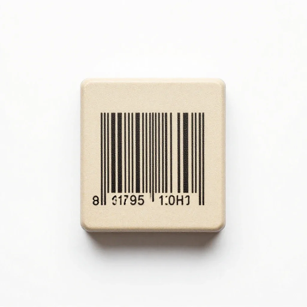 Barcode scanner isolated on a white background
