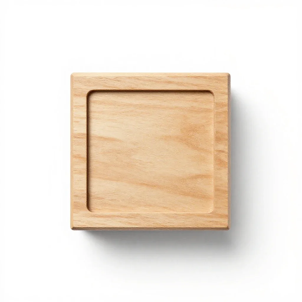 Mini desktop computer isolated on a white background