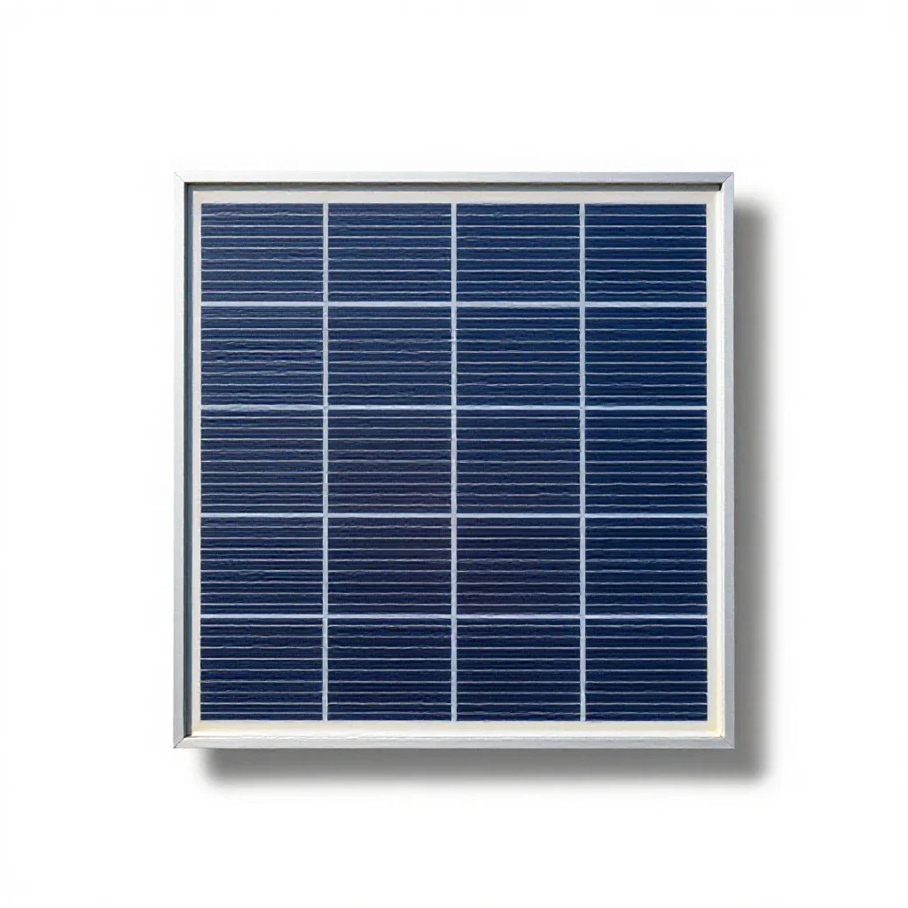 Solar charging panel isolated on a white background