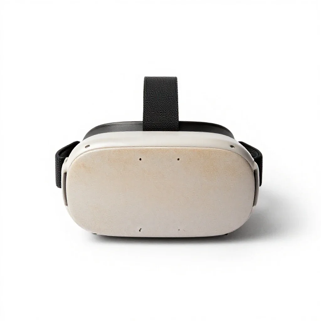 Virtual reality headset isolated on a white background
