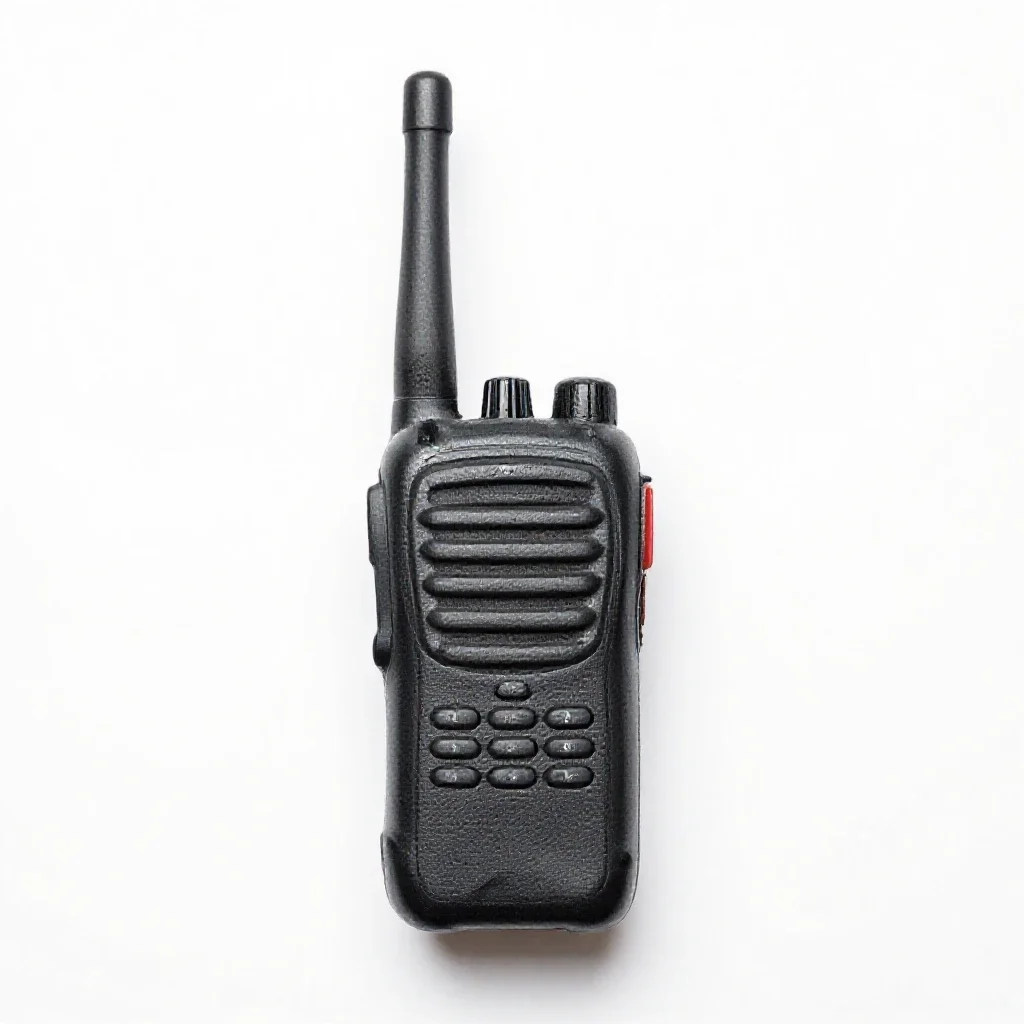 Walkie talkie isolated on a white background