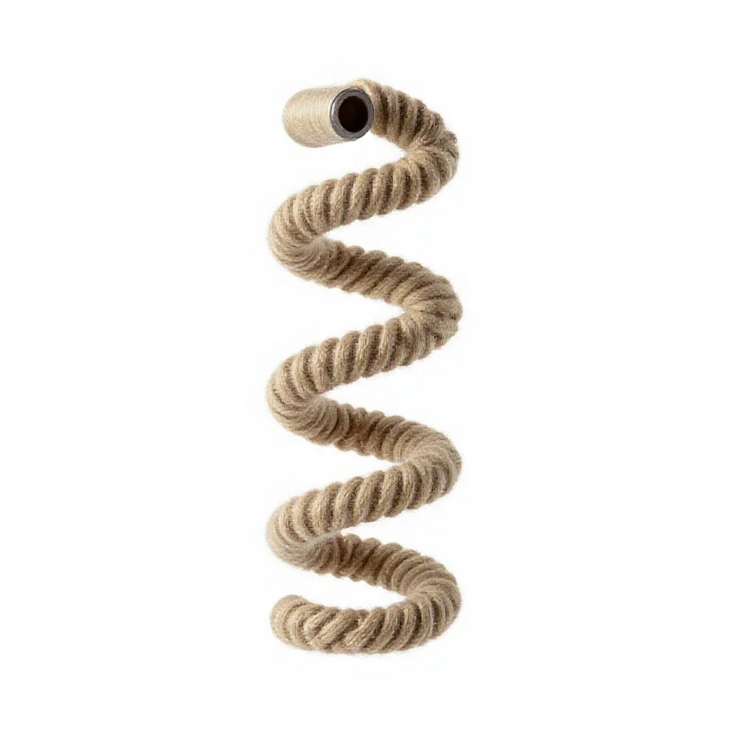 Wool winding swift isolated on a white background
