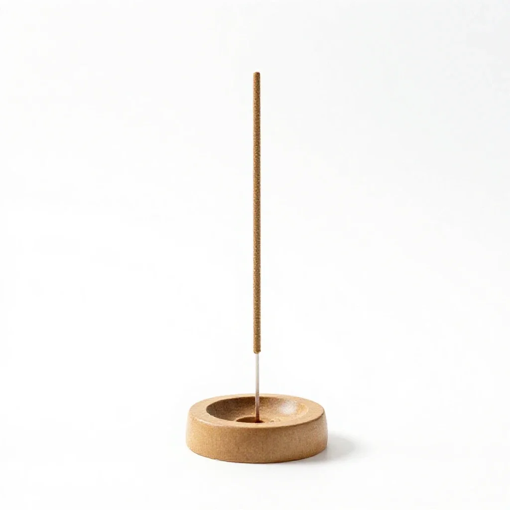 Incense holder isolated on a white background