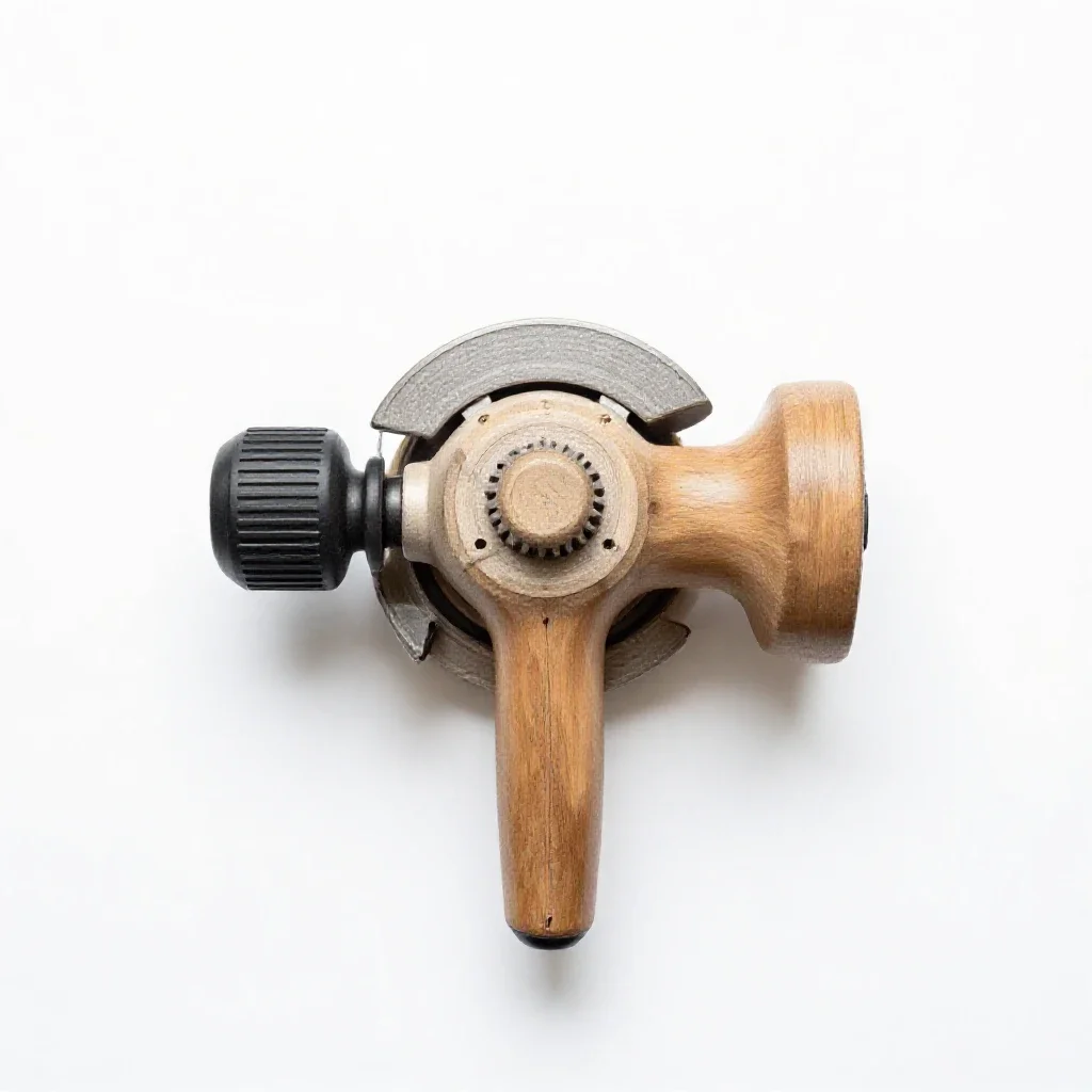 Bench grinder isolated on a white background