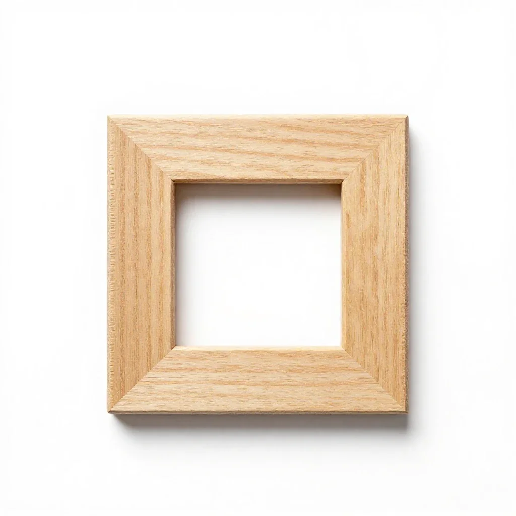 Carpenter's square isolated on a white background