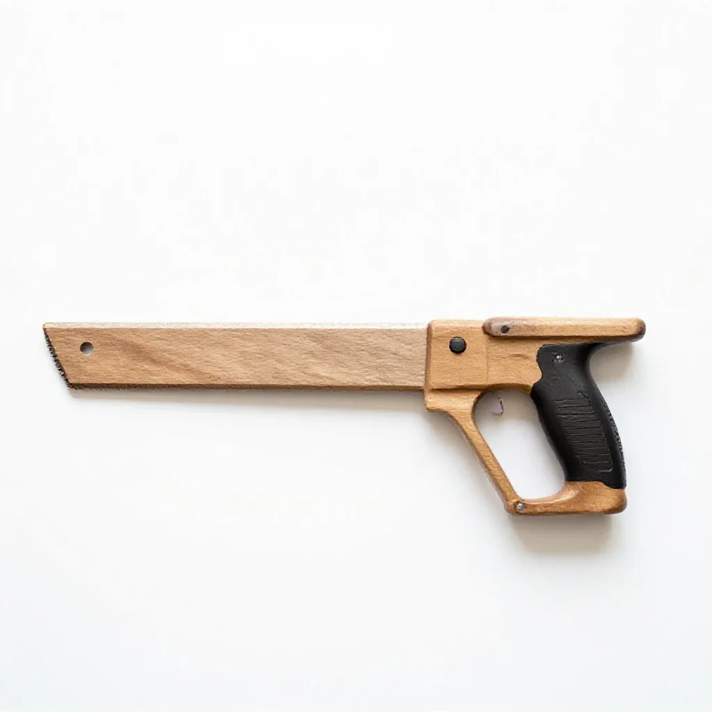 Hacksaw isolated on a white background