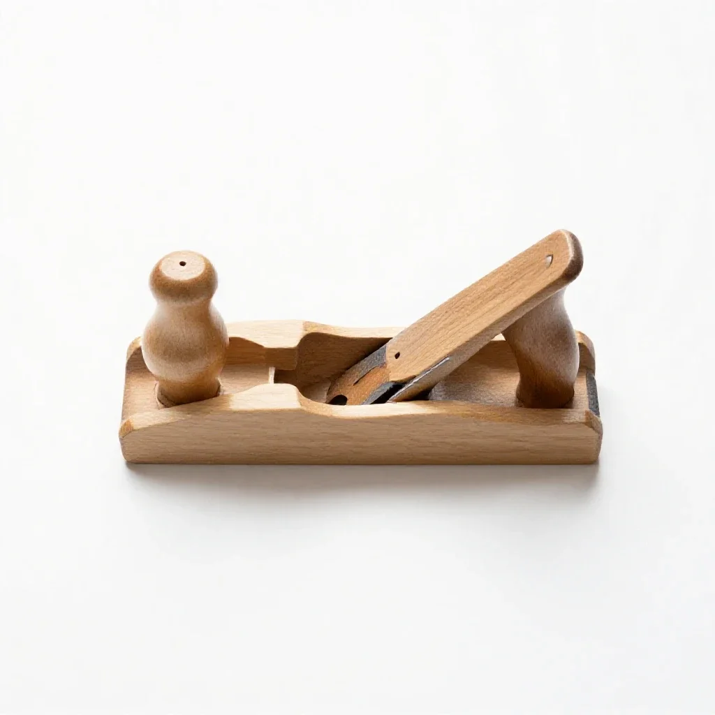 Hand plane isolated on a white background