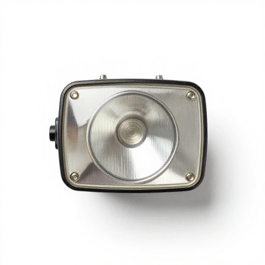 Headlamp isolated on a white background