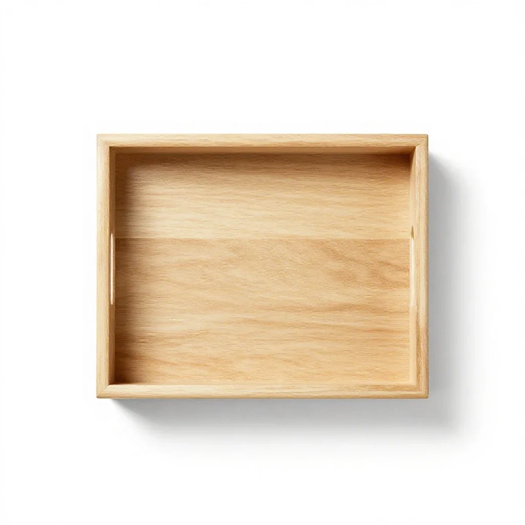 Toolbox with a cantilever tray isolated on a white background