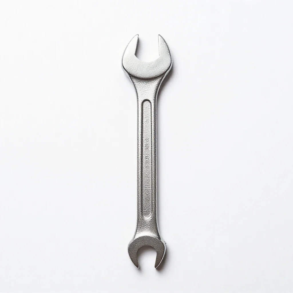 Torque wrench isolated on a white background