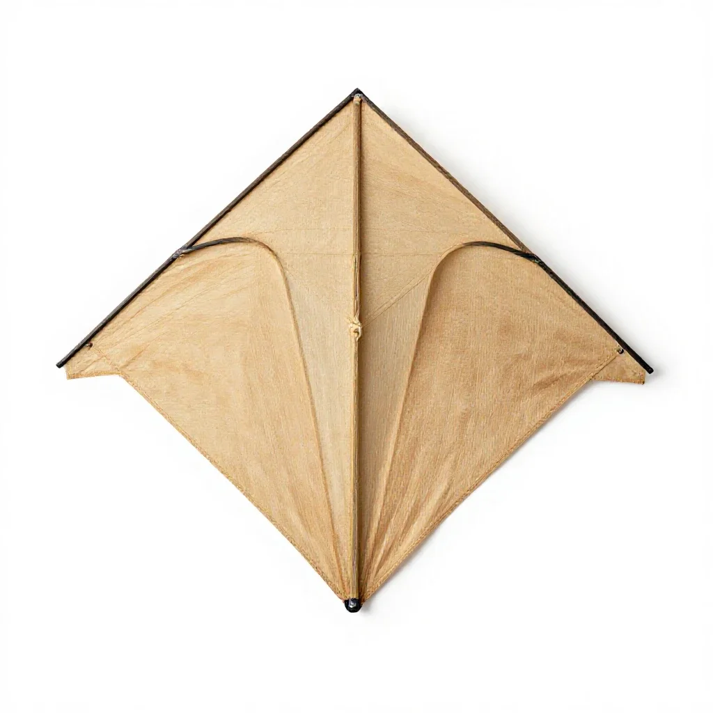 Kite isolated on a white background