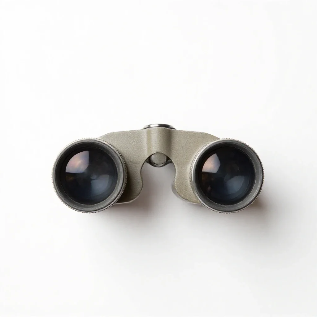 Stereoscope viewer isolated on a white background