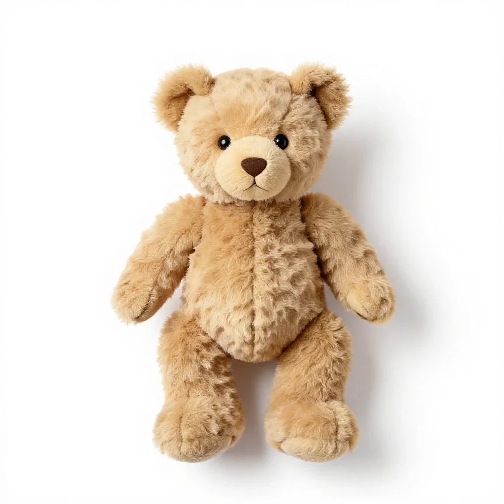 Teddy bear isolated on a white background