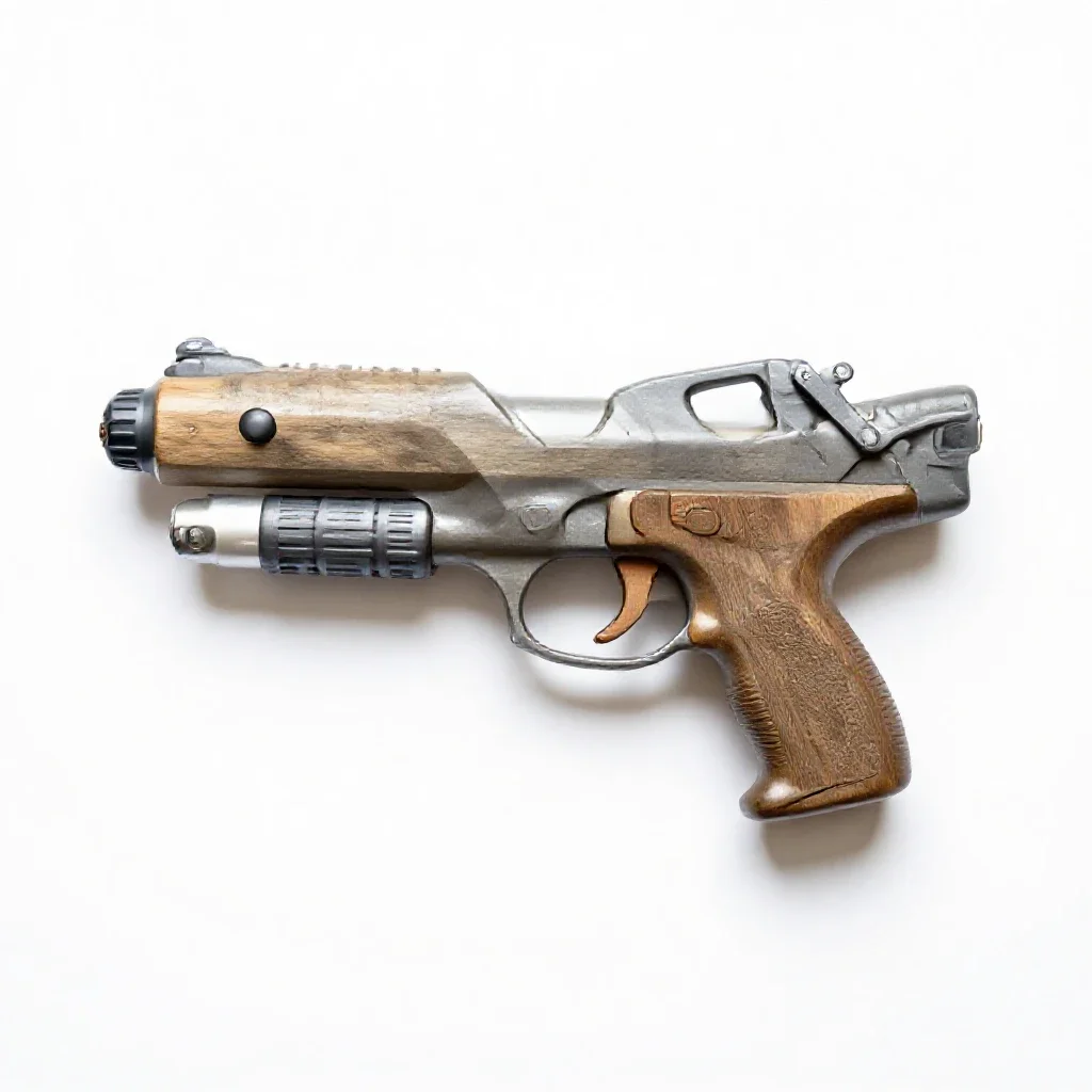 Water gun isolated on a white background