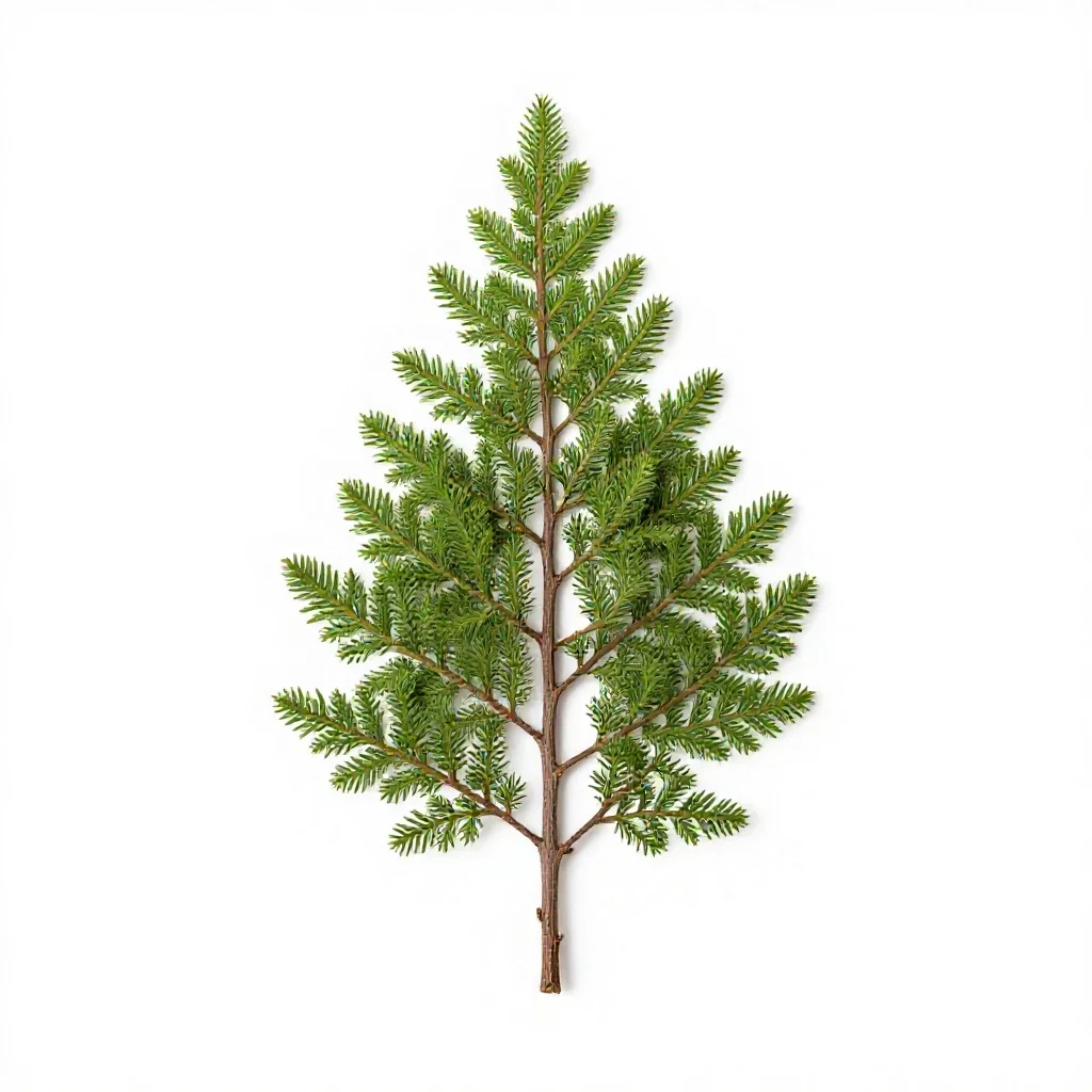 Cypress isolated on a white background