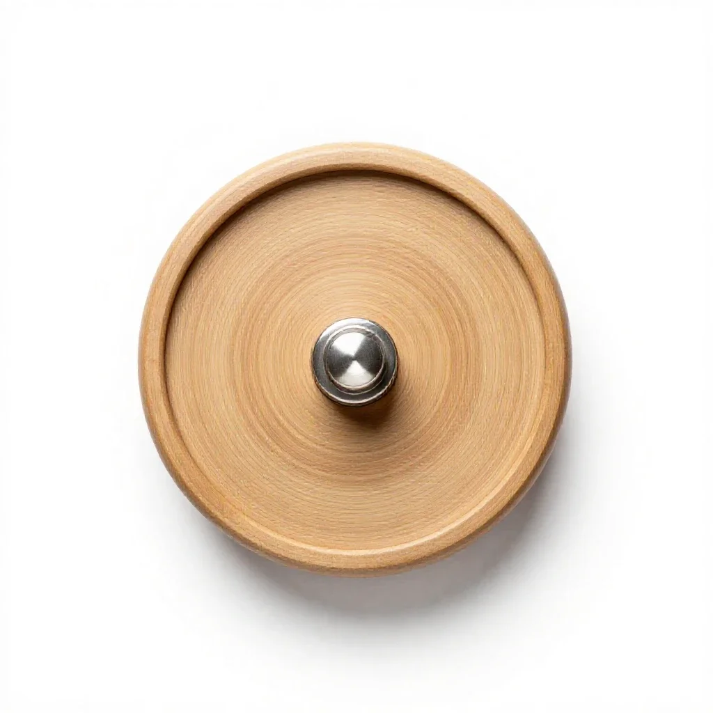 Spinning wheel isolated on a white background