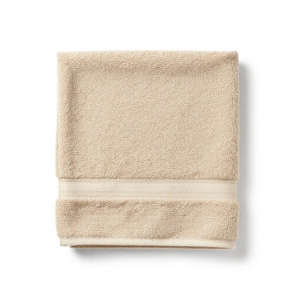 Hot towel rolled isolated on a white background